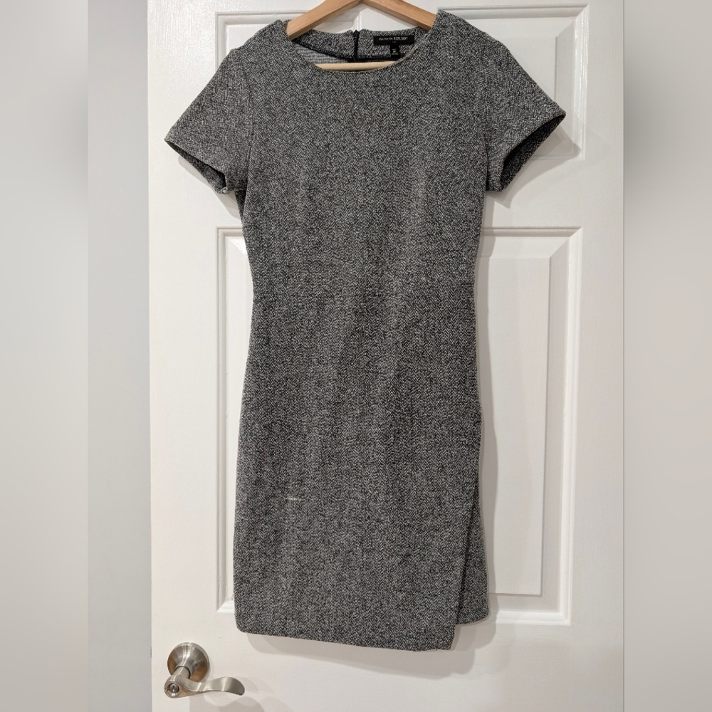 Banana Republic Charcoal Mini Dress